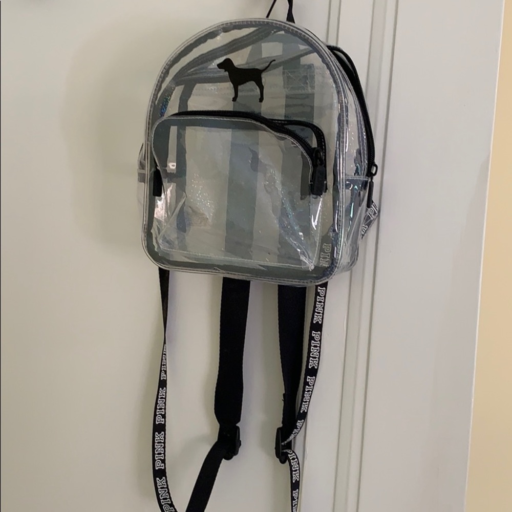 Pink backpack